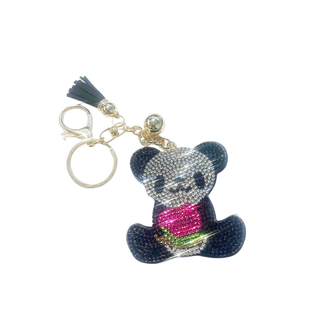 Panda Bling Keychain