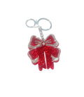 Red Bow Bling Keychain