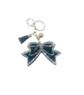 Black Bling Bow Keychain