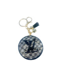 Green LV Inspired Bling Keychain