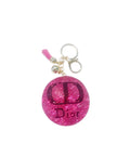 CD inspired Pink Bling Keychain