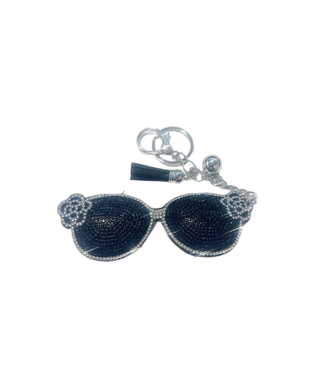 Black Sunglass Keychain