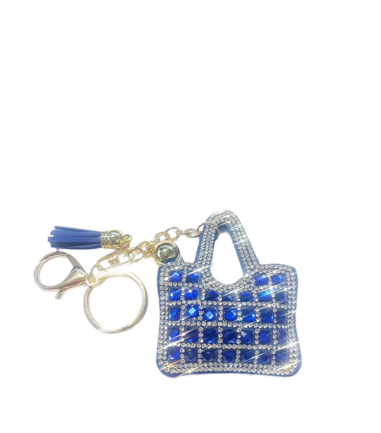 Blue Bling Handbag