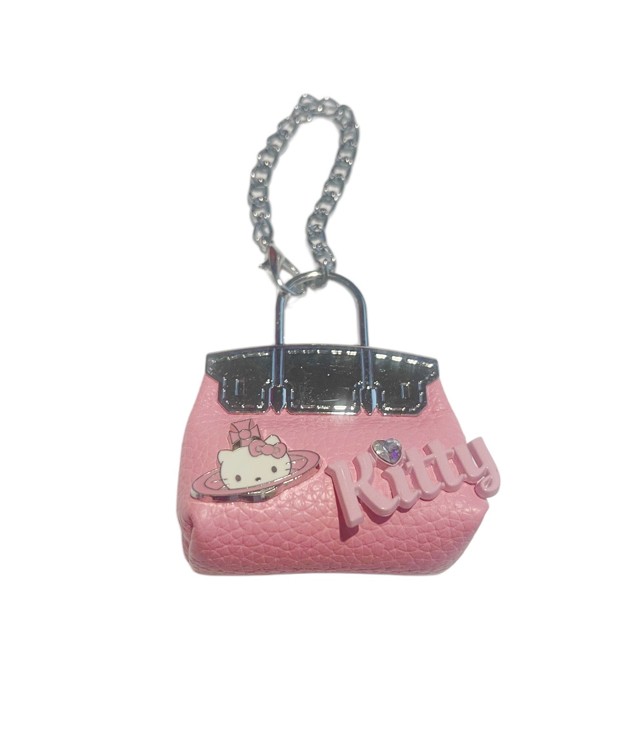 Pink Hello Kitty Keychain Handbag
