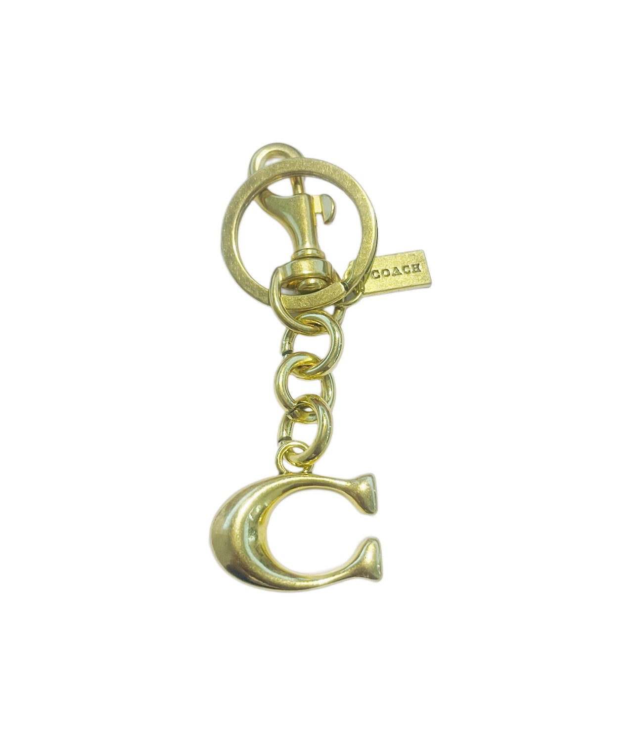 Gold Inspired Coach Handbag Keychain