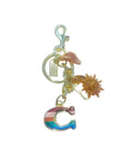 Colorful Coach Inspired Handbag Keychain