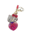 Hello Kitty Red Bling Keychain