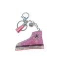 Pink Bling Sneaker Keychain