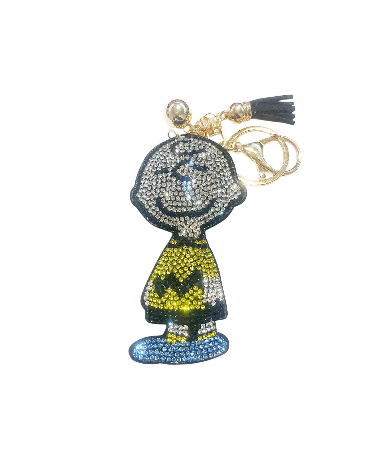 Charlie Brown Bling Keychain