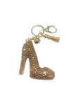 Gold Bling High Heel Shoe