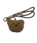 Teddy Bear Face Keychain