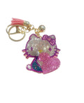 Hello Kitty Pink Bling Keychain