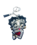 Betty Boop Bling Keychain