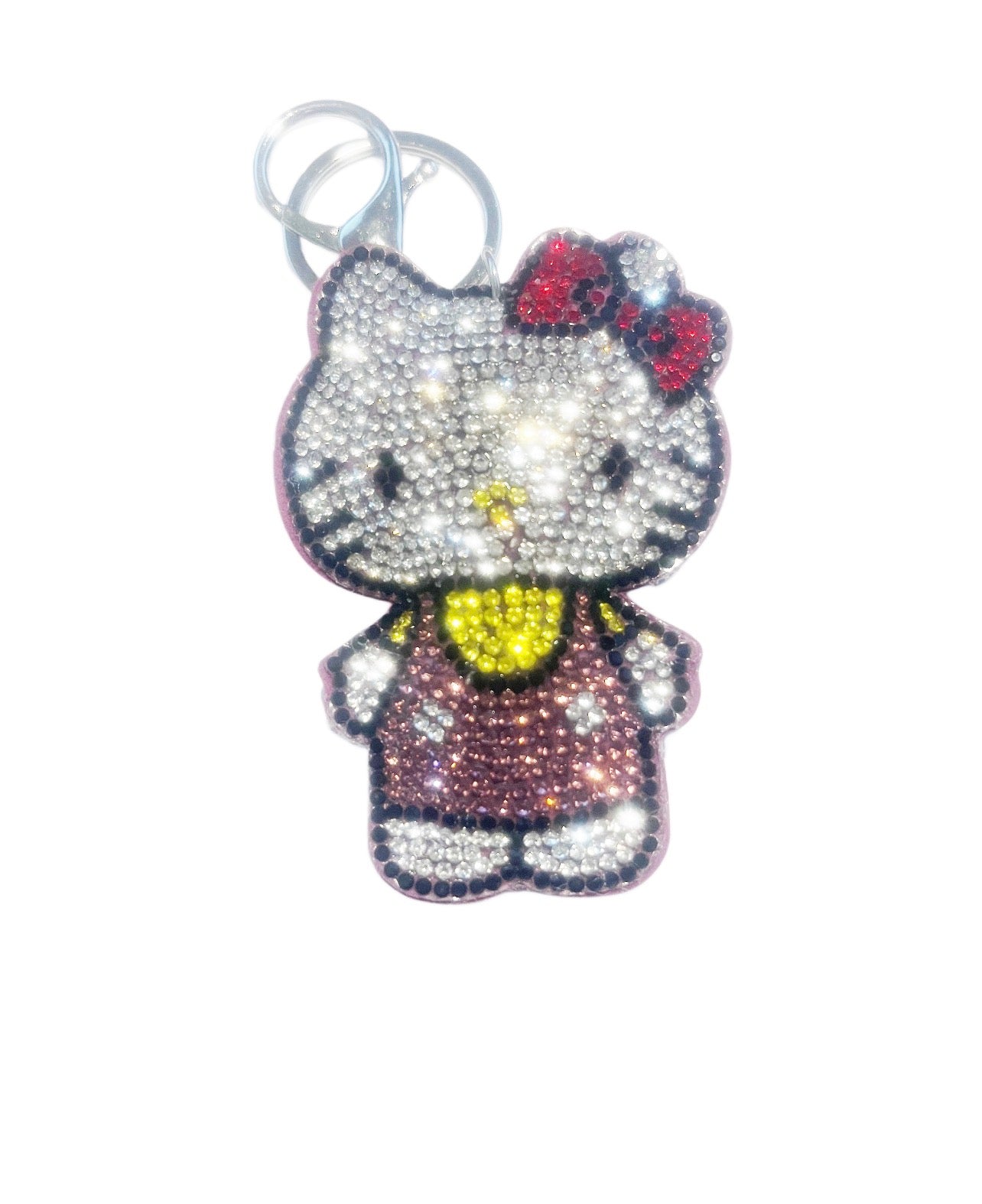 Hello Kitty with the Pink Bow Keychain