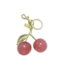 Pink Cherry Coach Inspired Handbag Keychain