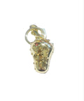 Coach Inspired Gold Strawberry Handbag Keychain