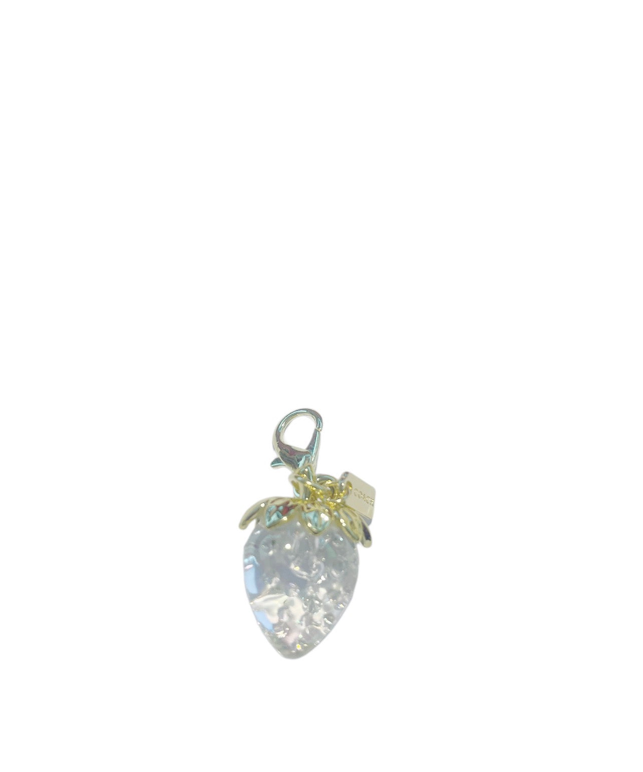 Coach Inspired White Handbag Chain Charm