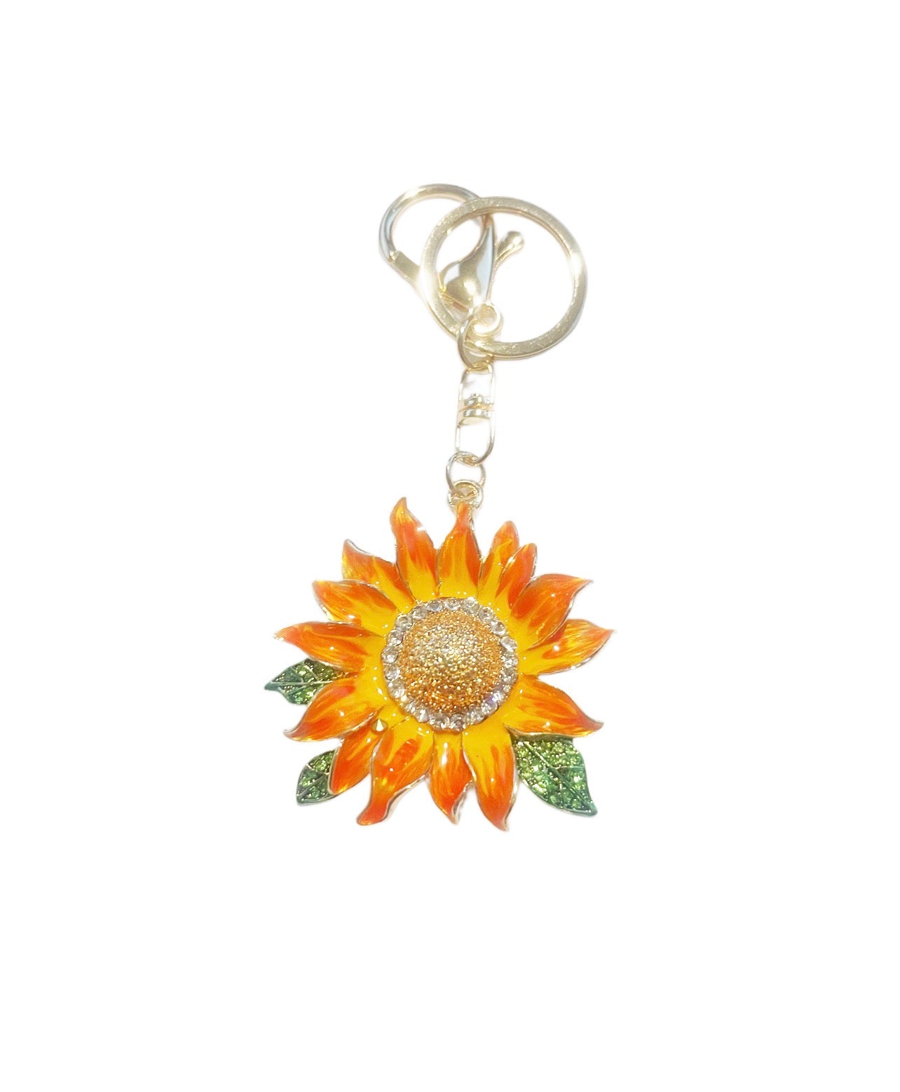 Beautiful Sunflower Handbag Charm