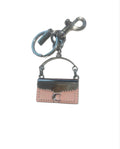 Coach Inspired Pink Tabby Handbag Keychain Charm