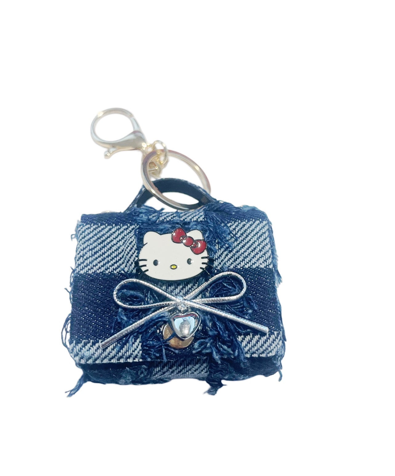 Denim Hello Kitty Handbag Charm