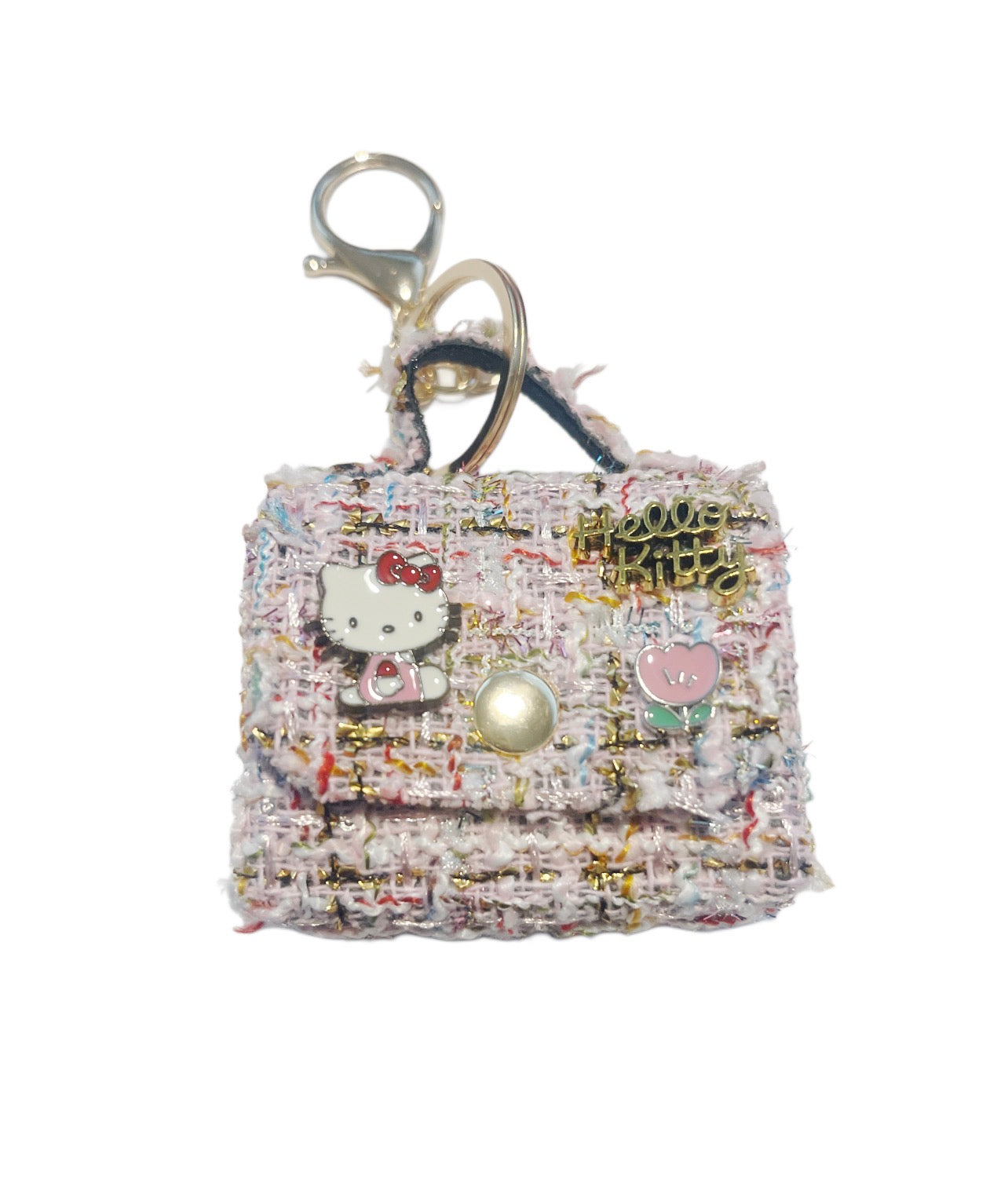 Hello Kitty Pink Colorful Handbag Keychain