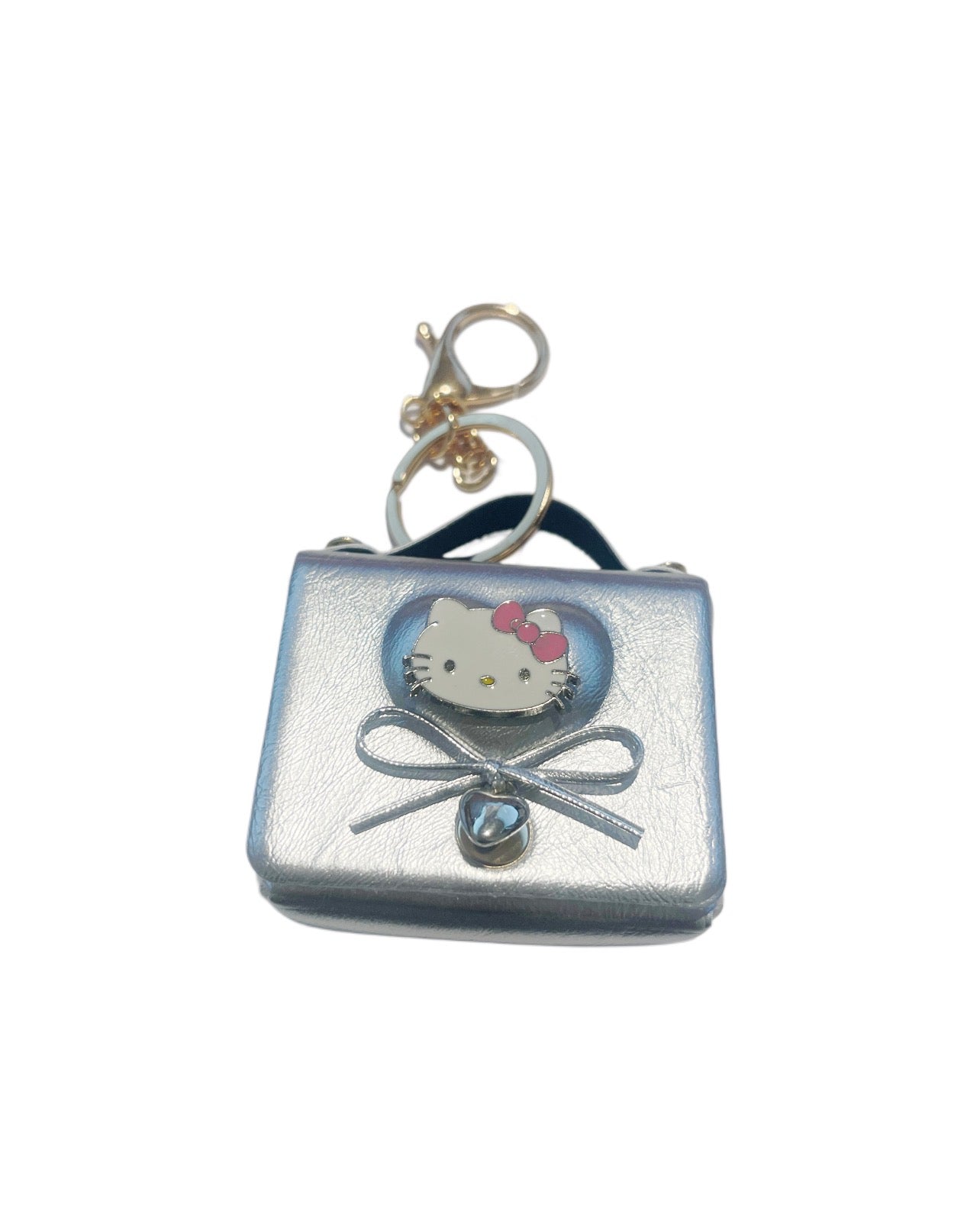 Hello Kitty Silver Handbag Keychain