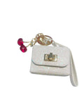 Hello Kitty White Handbag with Cherry Charm