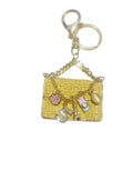 Yellow Colored Handbag Charm
