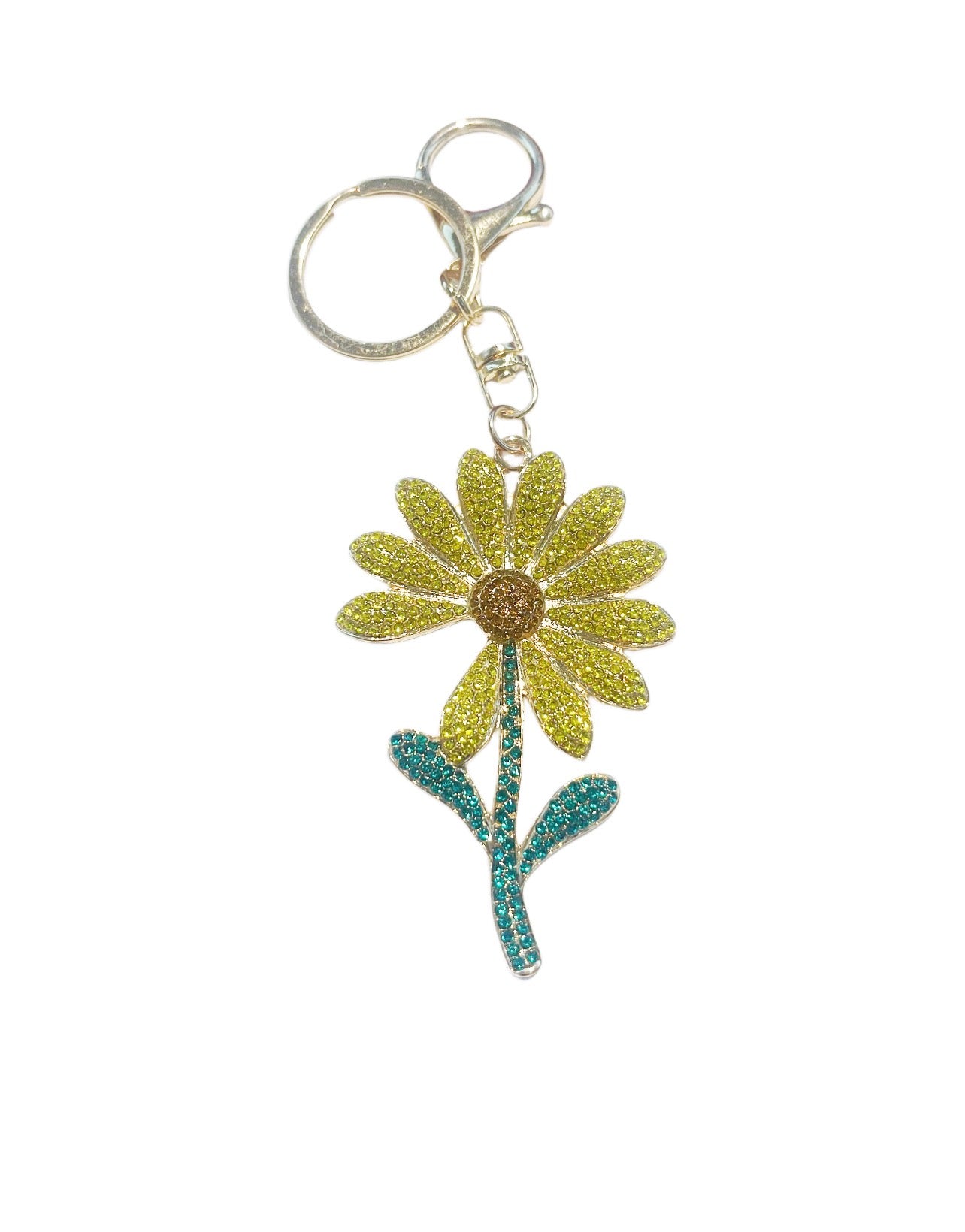Yellow Sunflower Handbag Charm