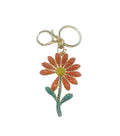 Orange Sunflower Handbag Charm