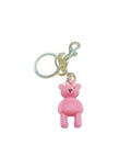 Coach Inspired Pink Teddy Bear Handbag Charm