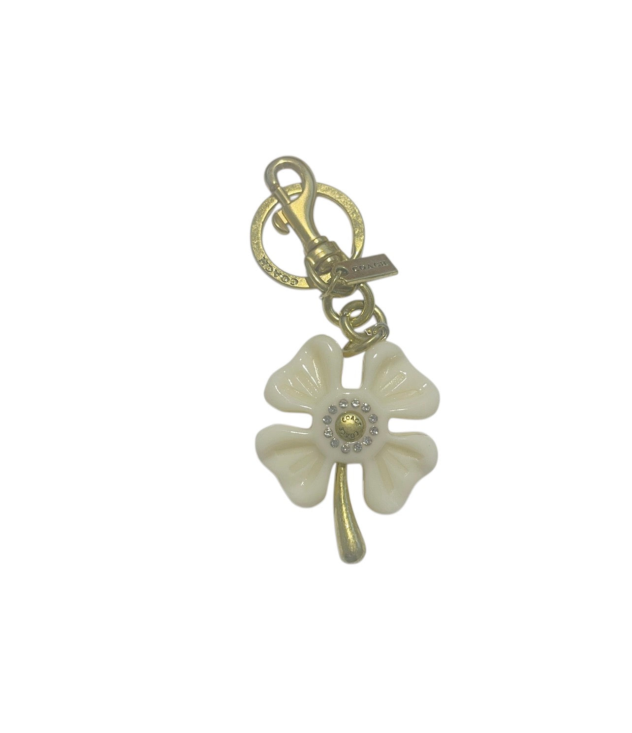 Coach Gold Inspired White Clover