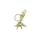 Coach Inspired Gold T-Rex Handbag Keychain