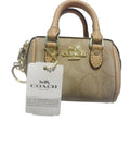 Coach Inspired Tan Mini Rowan